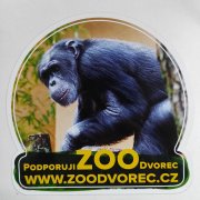 Samolepka Podporuji ZOO Dvorec